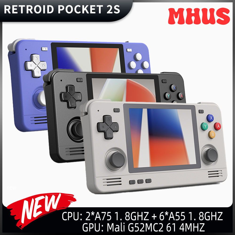 Retroid Pocket 2S 3.5Inch Touch Screen Wifi Android 11 Portable