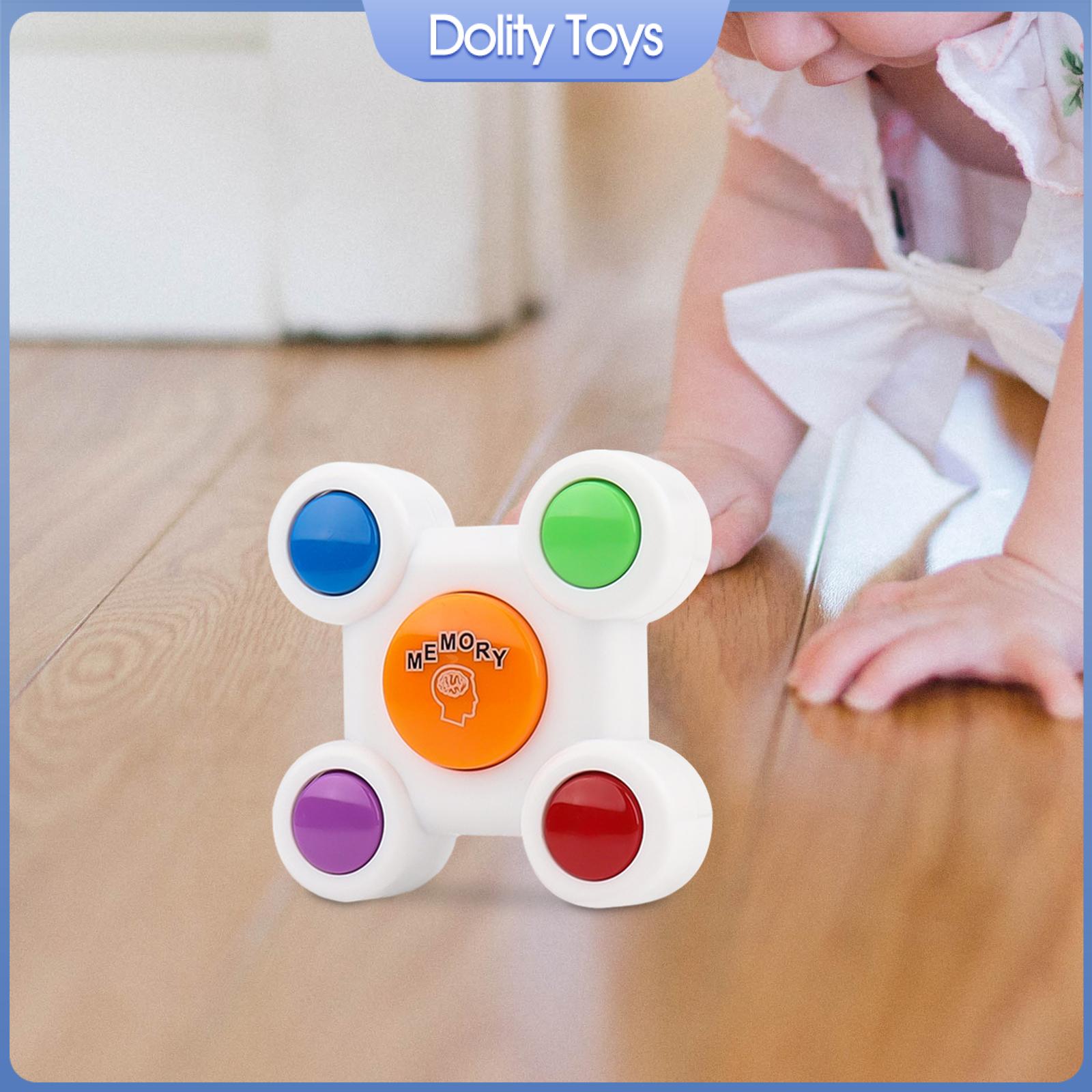 Dolity ánh sáng lên Bộ nhớ trò chơi cầm tay đồ chơi điện tử cho lứa tuổi 6 + trẻ người lớn