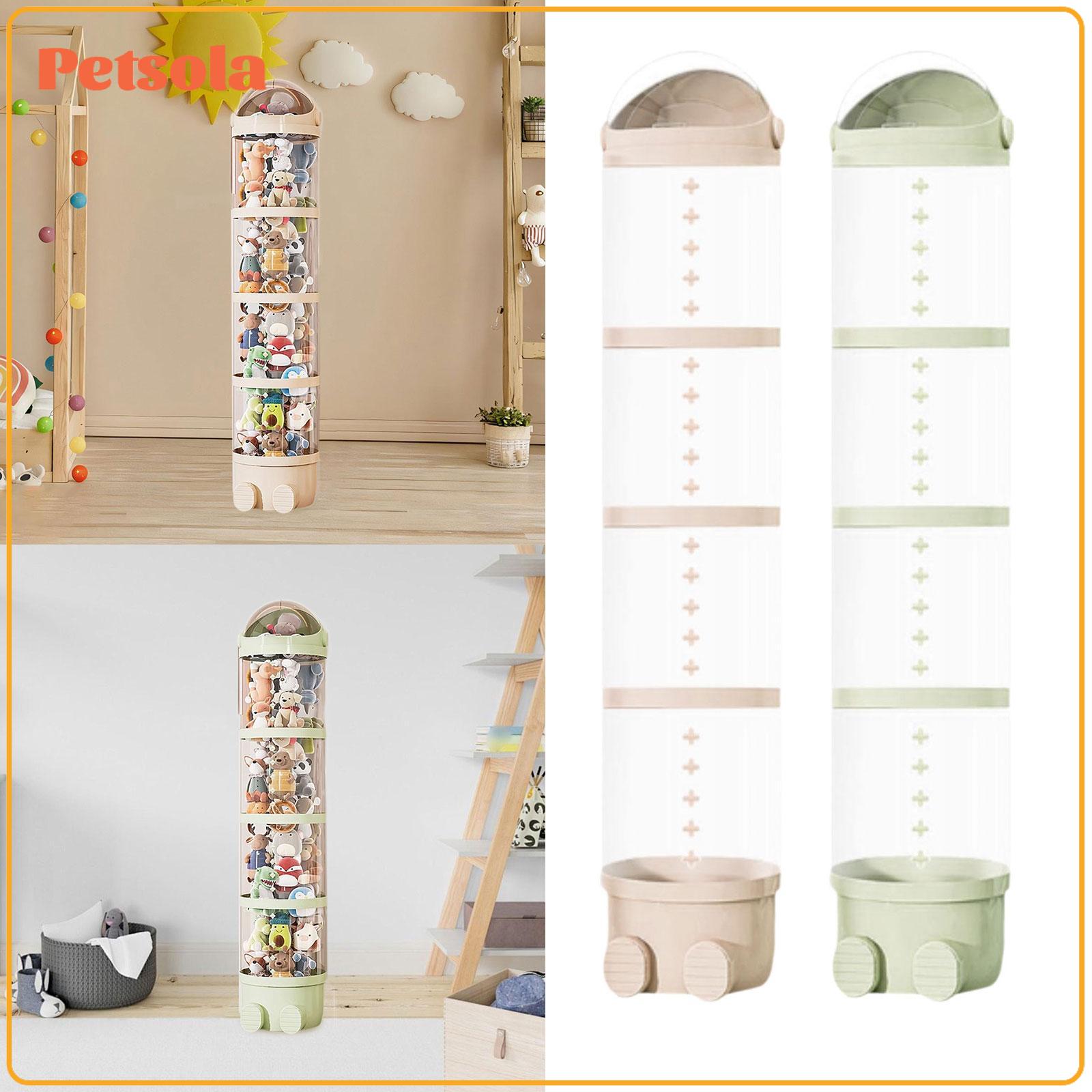 Stuffed Toys Storage Tube Soft Toy Storage Bin Portable Cute Fashionable Versatile Display Bucket for Bedroom Playroom ราคา 2,054 บาท*ส่งฟรี