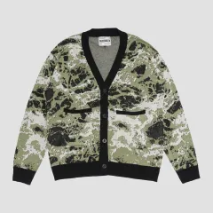 Queenbeer - Knitwear Cardigan Ellora Green