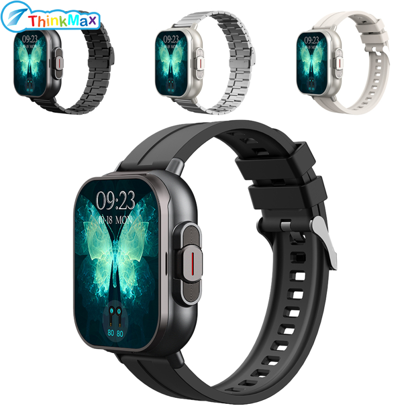 D8 Smart Watch With Earbuds Fitness Tracker Sports Recorder Heart Rate Blood Pressure Blood Oxygen Monitor With 2” Touchscreen Payment Function ราคา 937 บาท*ส่งฟรี