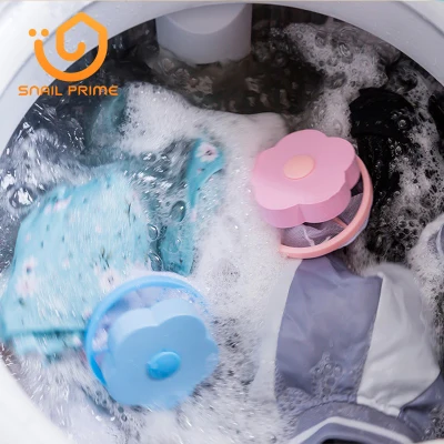 SNAIL PRIME Hair Removal Catcher Filter Mesh Pouch Cleaning Balls Bag Dirty Fiber Collector Washing Machine Filter Laundry Balls Discs