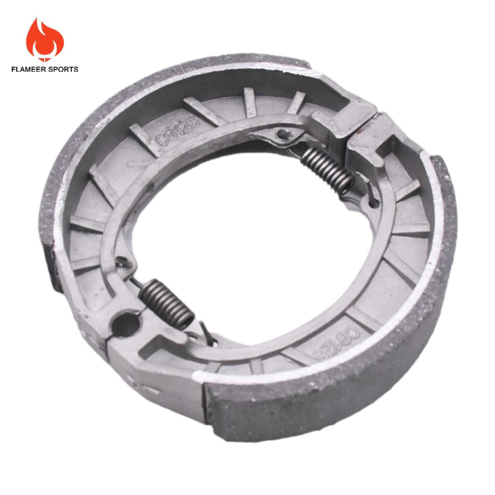 Flameer phía trước phía sau phanh trống Giày phanh trống Miếng lót giày 110mm