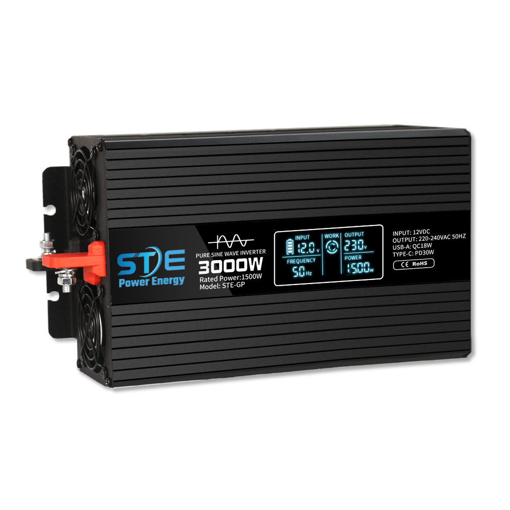 Bộ Kích Điện Sin Chuẩn STE-GP-3000W 12V Sang 220V | Công Suất 3000W | Inverter Sin Chuẩn STE Power Energy