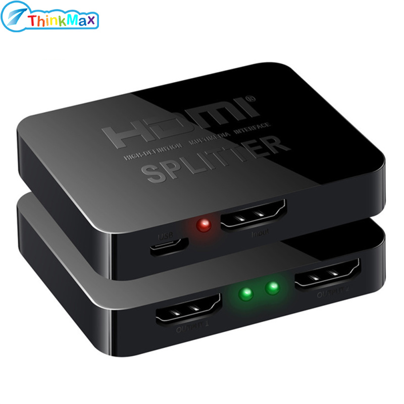 อินเตอร์เฟซมัลติมีเดียเอชดีสวิตช์1อิน2อะแดปเตอร์ที่รองรับตัวแยกสัญญาณ HD 4K 1080P ABS อะแดปเตอร์สลับสองทิศทางสำหรับคอมพิวเตอร์แล็ปท็อปจอภาพโปรเจคเตอร์ ราคา 126 บาท*ส่งฟรี