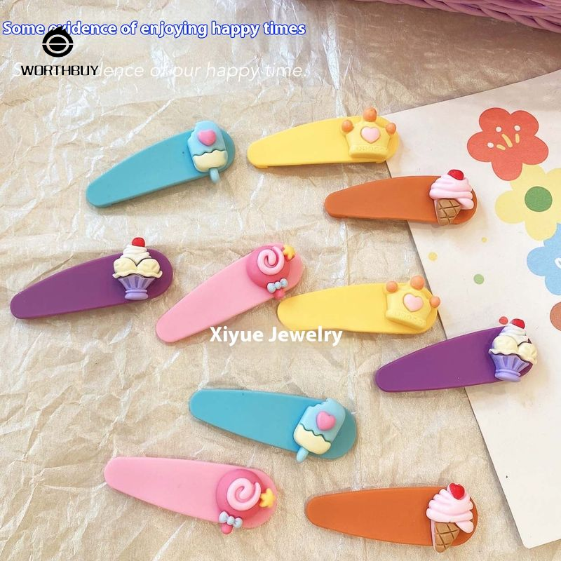 Trẻ em barrettes kẹp tóc dễ thương barrettes Phụ kiện tóc