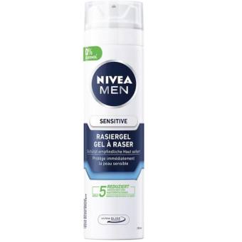 Bọt Cạo Râu Nivea Men Sensitive 200ml - Đức