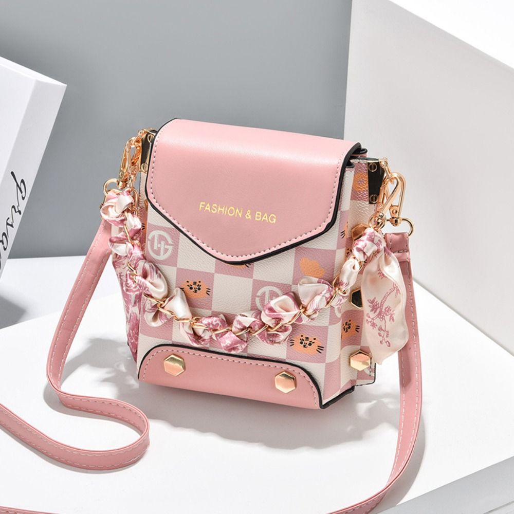 HUAN Tất cả phù hợp Túi đeo vai Dây đeo rộng Trọng lượng nhẹ Túi đưa thư Thời trang Bền Túi vuông - 9