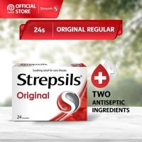 Strepsils Lozenges Sore Throat Candy 24pcs Extra Strong Menthol Original Vitamin C Honey Lemon Cool Sugar Free