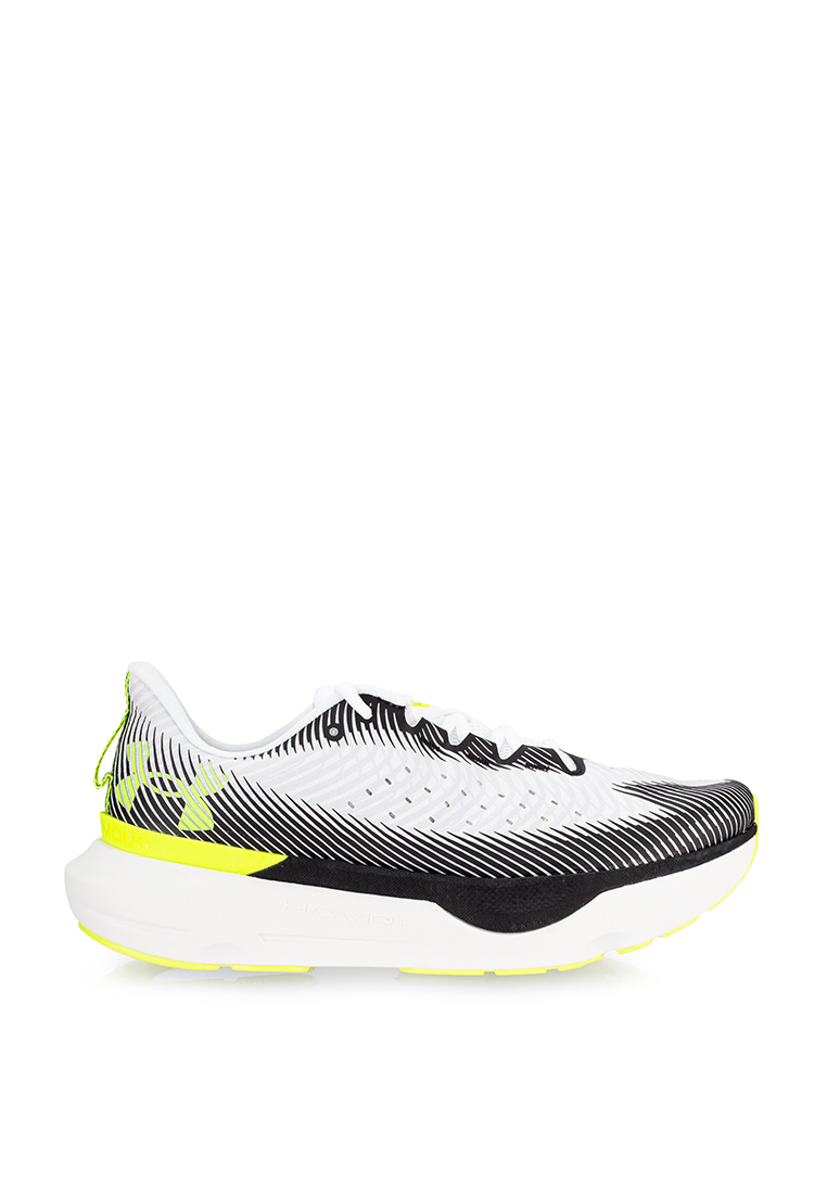 Discount on Under Armour  shoes - SKU: Under Armour Infinite Pro Shoes for Men - White/Black/High Vis Yellow