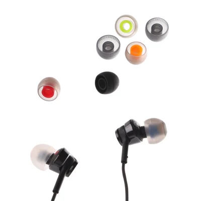 OXT35 Lightweight Silicone Dual Color Earphone Headphone Eartip Cover Earbuds Caps Eartips Ear Pads