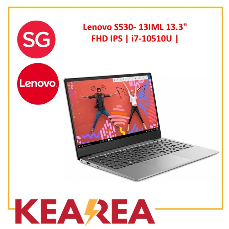 (Ready Stock) Lenovo IdeaPad S530-13IML -1.2kg-(81WU000GSB) | 13.3 FHD IPS | i7-10510U | 16GB RAM | 1TB PCIe SSD | Geforce MX250 | 2Yr Lenovo Onsite Warranty |