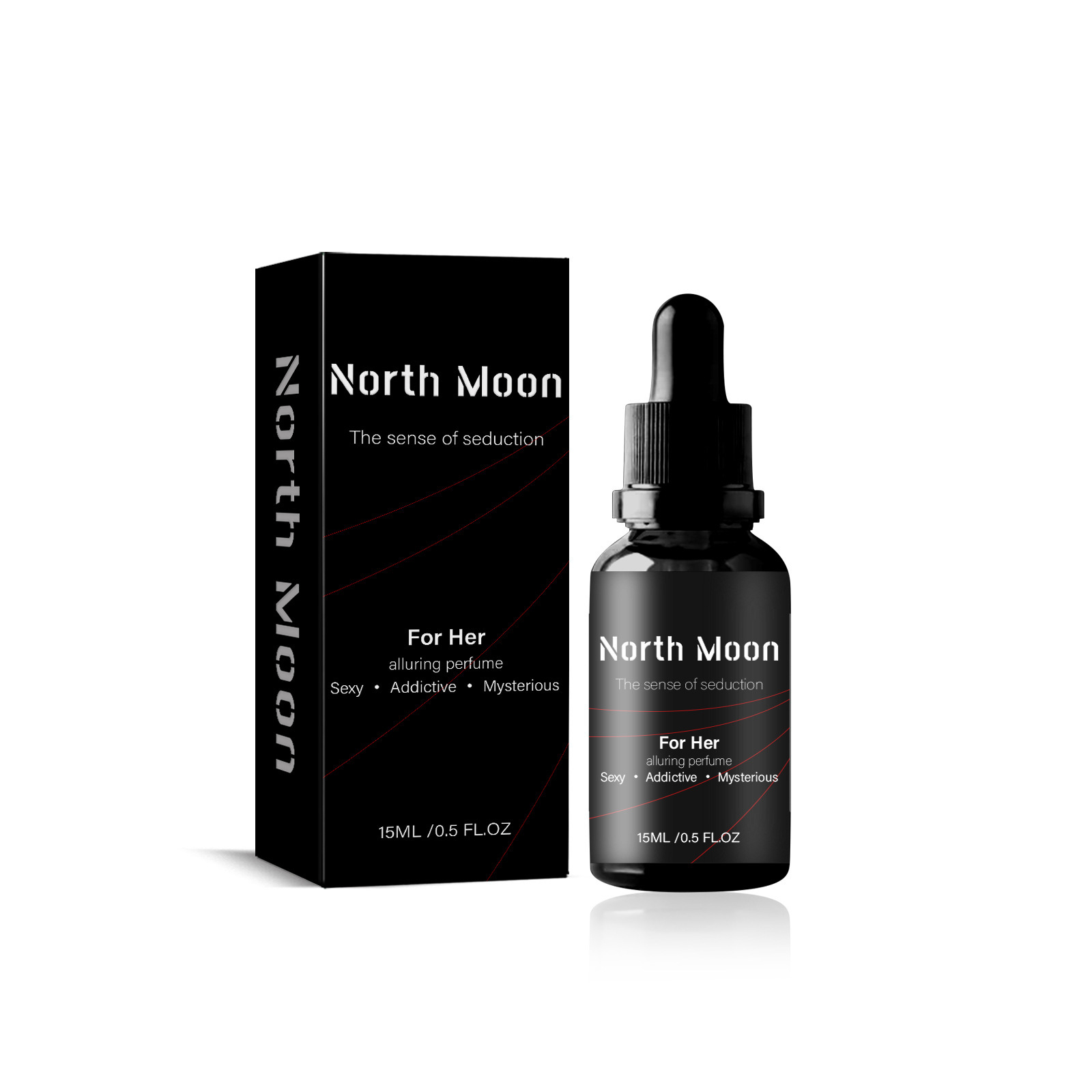 North Moon Pheromone Charm Perfume Natural Fresh Lasting Fragrance Couple Dating Atmosphere Perfume