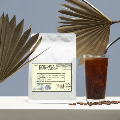 Ethiopia Misty Valley, Yirgacheffe, 250g by Six Four Coffee [FREE DELIVERY]