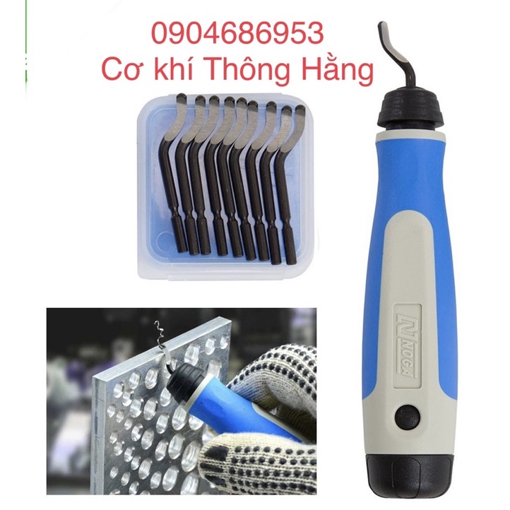Bộ cán cạo Bavia gồm NG8150 và 10 lưỡi cạo BS1010, hàng NOGA chính hãng, chất lượng và giá tốt nhất