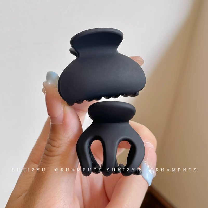 2 pcs mới Kẹp tóc càng cua đặt Frosted kẹp tóc thời trang tóc Claw