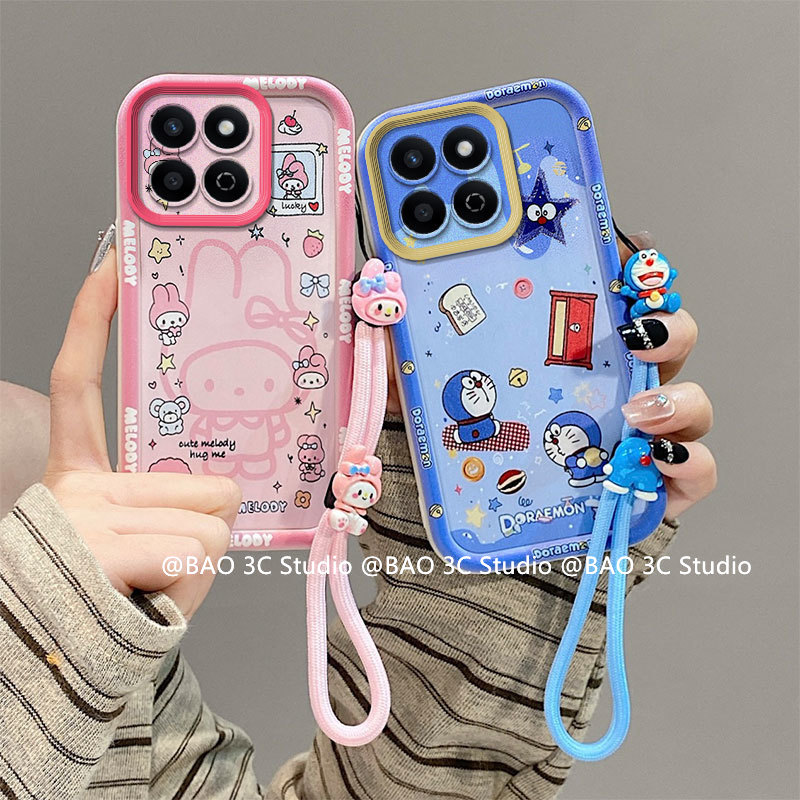 SEAHAI Case For Honor 200 Lite 5G, Ultra Thin Soft Silicone Clear Back TPU Bumper Shockproof Cover Fashion Flowers Graphic Colorful Skin Slim Case, Vines - View #10