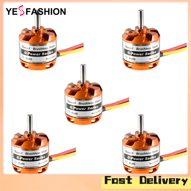 Yesfashion 9imod D3536 Brushless Motor 750KV/910KV/1000KV/1250KV/1450KV Motor For Mini Multicopters RC Plane Aircraft ราคา 436 บาท*ส่งฟรี