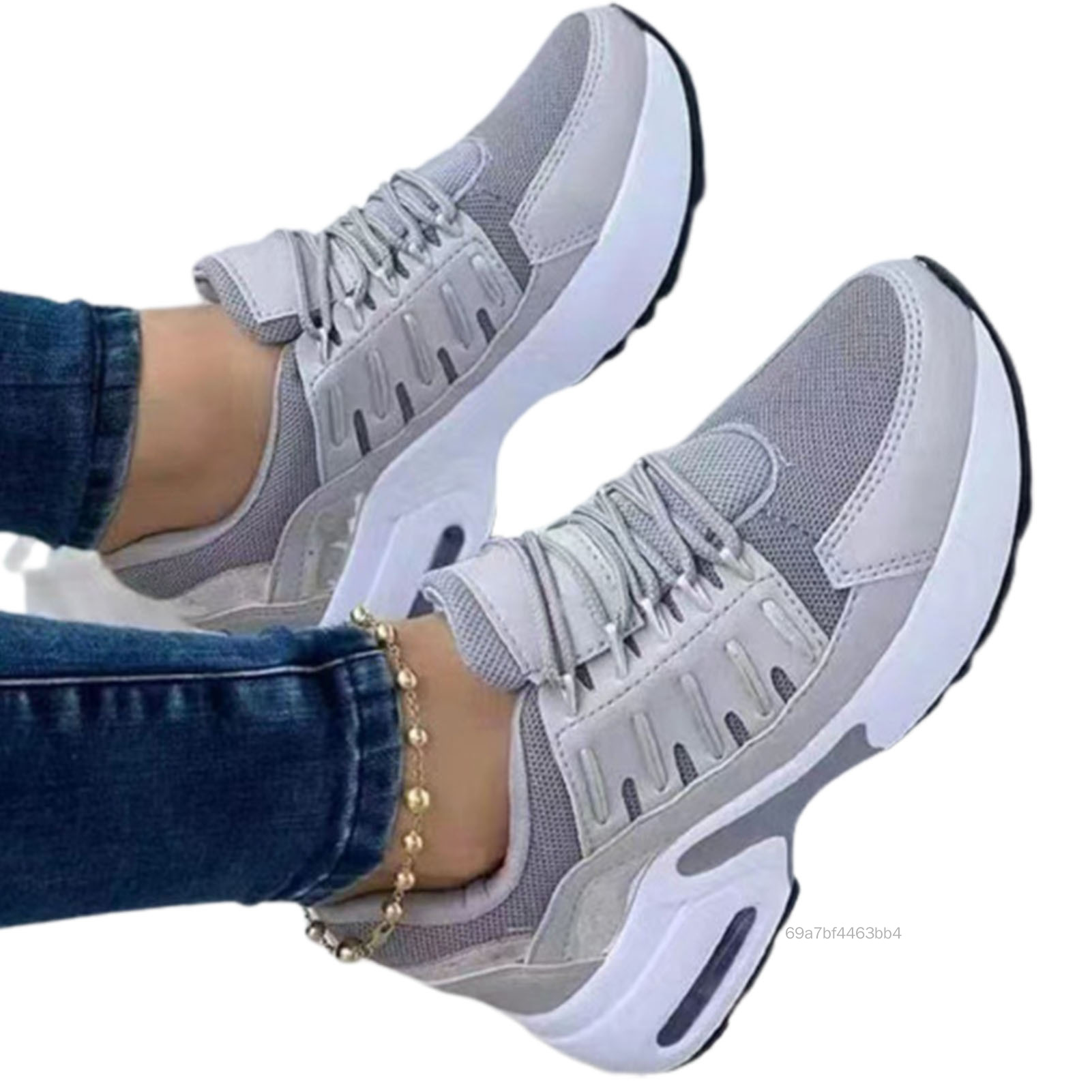 Giày chạy bộ thấp của phụ nữ mà không cần mài chân giày thể thao phù hợp để cắm trại đi bộ trong nhà JS-025-VN