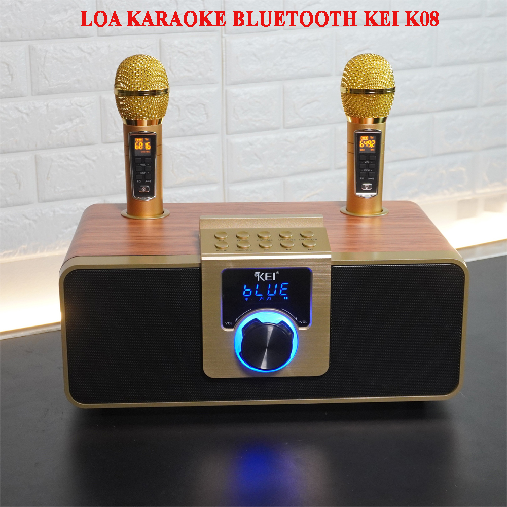 Loa Karaoke Bluetooth KEI K08 - Loa Karaoke Mini Công Suất Lớn