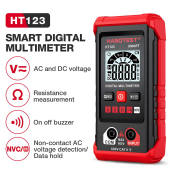 HT123 High-Precision Digital Multimeter, No Shift Needed