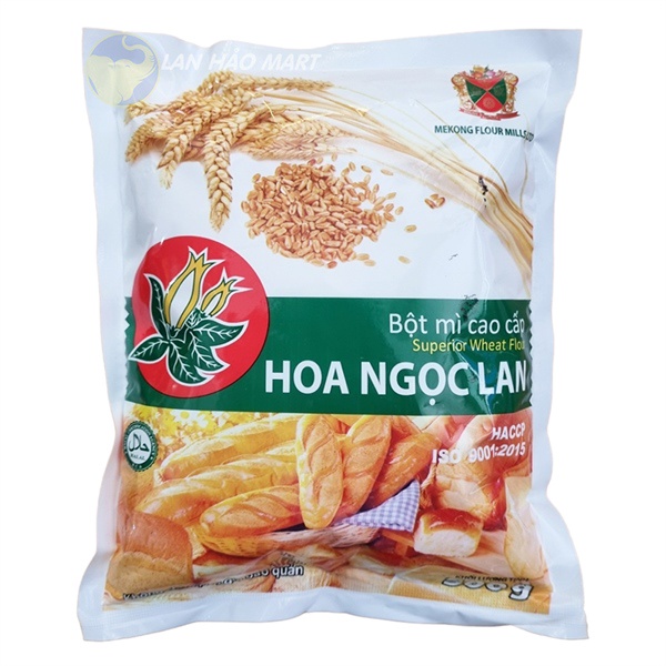 Bột mì cao cấp Hoa Ngọc Lan gói 500g tiện lợi