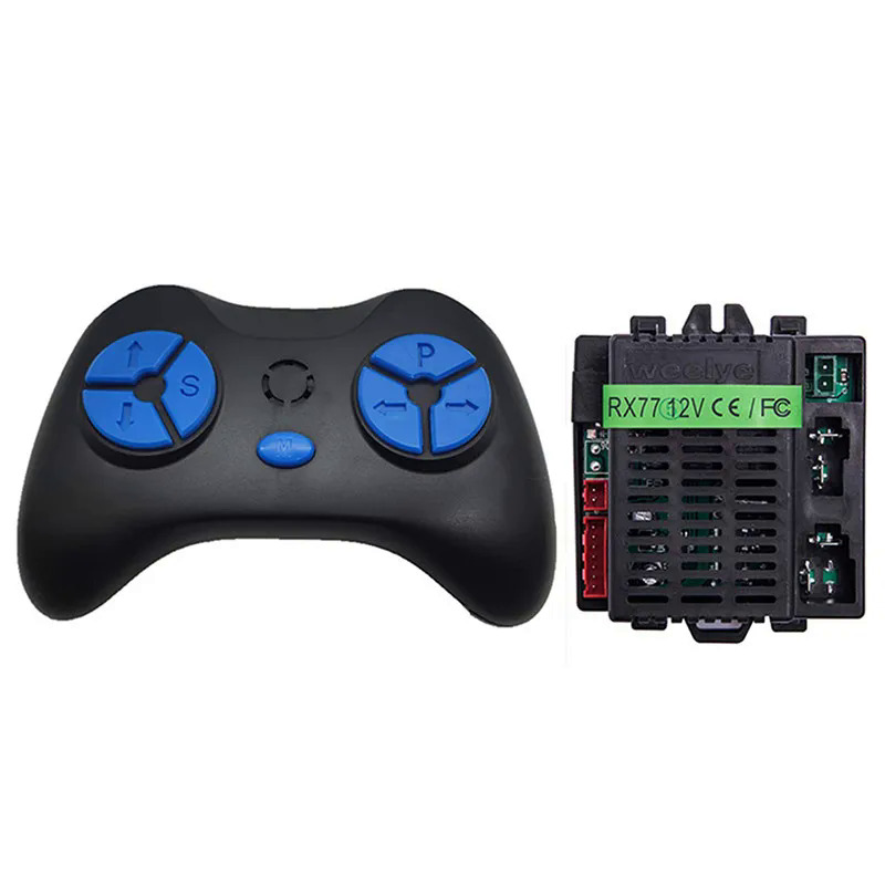 Weelye Rx77 12V Trẻ Em Powered Đi Xe Trên Xe 2.4G Bluetooth Điều Khiển Từ Xa Và Receiver Cho Trẻ Em Xe Điện Phụ Tùng Thay Thế