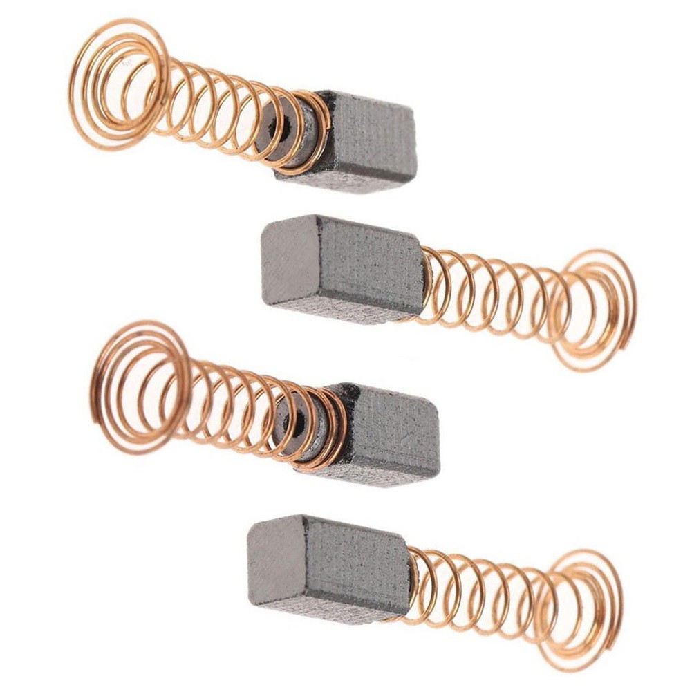 4 Pcs Carbon Brush 4.6x5x8mm Carbon Brushes Accessories Replacement Part High Qulity