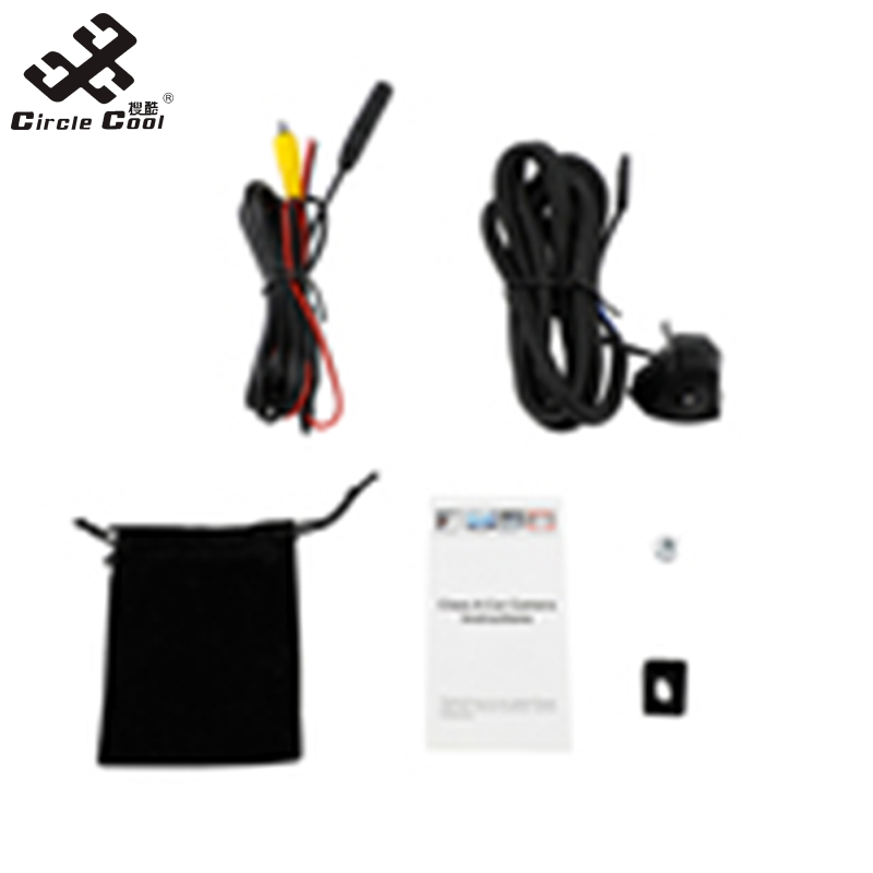 Vòng tròn xe đẹp Logo Camera quan sát phía trước 150 độ rộng ngang góc cài đặt không thấm nước sao lưu máy quay
