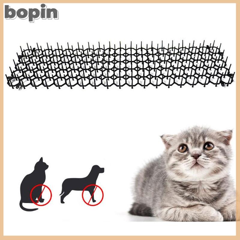 Bopin 1 cái 13cm x 49cm vườn prickle Strip DIG Stop Cat Repellent ngăn chặn mat