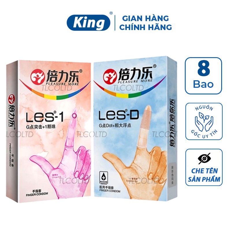  Bao cao su ngón tay Pleasure More bao ngón tay cao su siêu mỏng bcs ngón tay bao cao su nữ có gai 