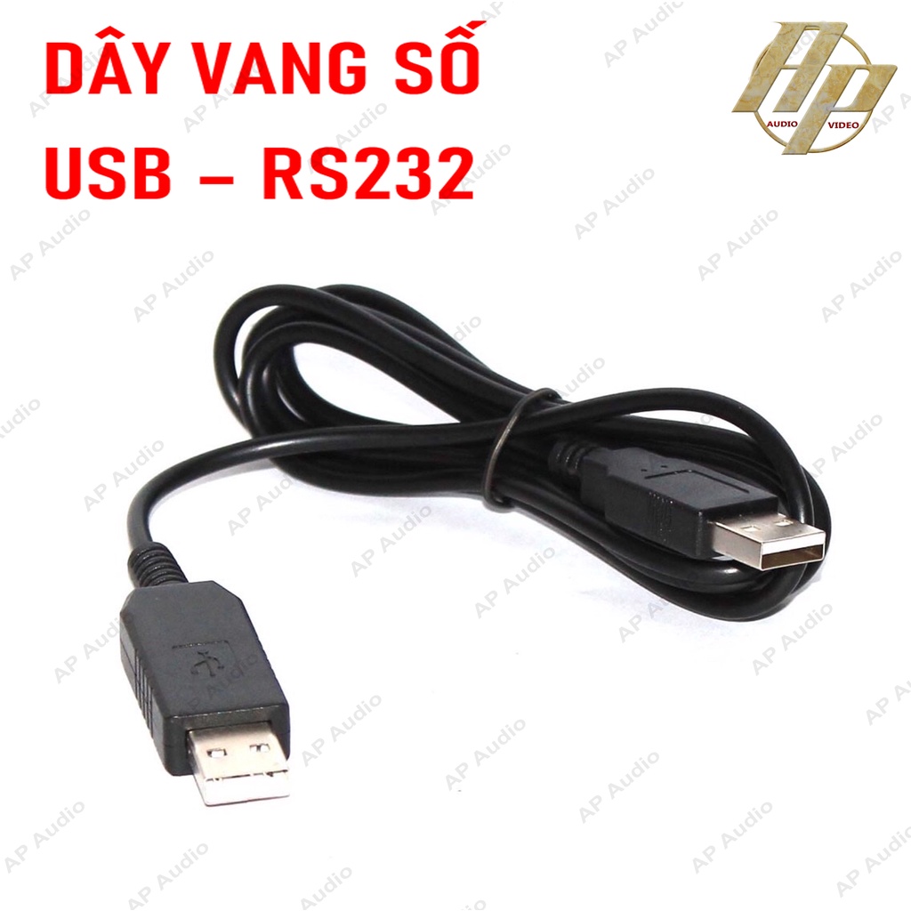 Cable USB RS232 - Dây chỉnh vang số USB RS232 | Dây kết nối vang số X5 X6 X8 X12... với máy tính RS232 cáp vang số