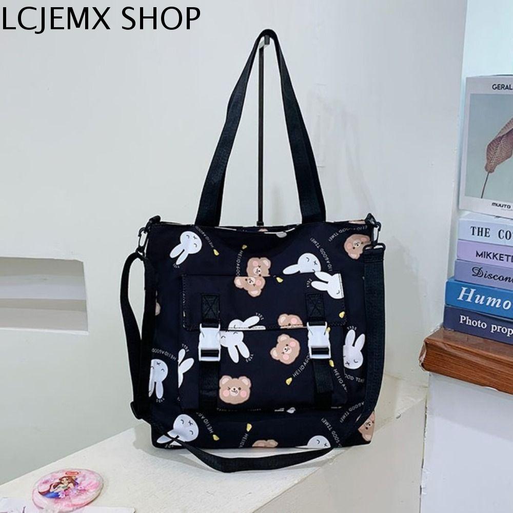 LCJEMX Oxford Túi Gấu Thỏ Túi xách Túi đeo nách Túi sức chứa lớn Hợp thời trang Đeo Chéo Túi đeo vai đơn Bé gái