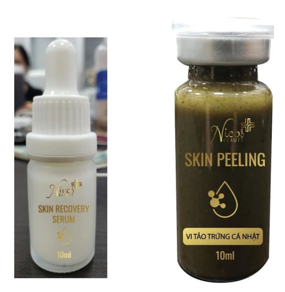 (Vip) Skin Peeling Vi Tảo Trứng Cá Nhật (Mua 1 Tặng 1 Serum Truyền Trắng) giá rẻ