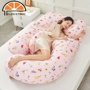 สินค้า HS New  multi-fon maternity pillow type abdomen protection waist side pillow cotton maternity pillow cotton pillow