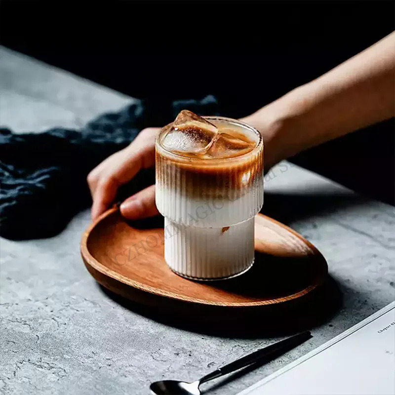 Cốc thủy tinh cao borosilicate chịu nhiệt Latte Cà Phê Cốc lạnh drinkware Nước ly sữa bia nước trái cây trà ly whisky