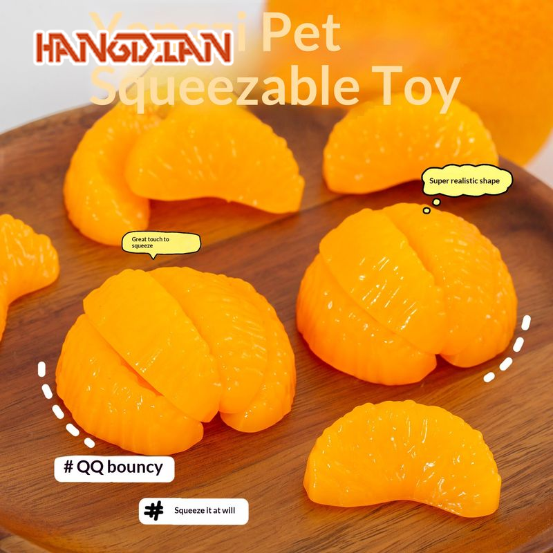 [Hangdian Squishy Toys, Anti-Stress Toys, Slow Squishies, Realistic Orange Fidget Slices, Soft and Bouncy Toys, Stress Relief for Children and Adults.,HANGDIAN Realistic Orange Slice Squishy Toy - Soft, Bouncy Stress Relief Fidget for Adults and Kids,] ราคา 20 บาท*ส่งฟรี