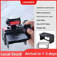 【Local Stock 】 1 Set Camera Accessories Magnetic Screen Hood For Insta360 Ace Pro Ace Pro 2 Protective Anti-Glare Sun Shade Waist-Level Viewfinder