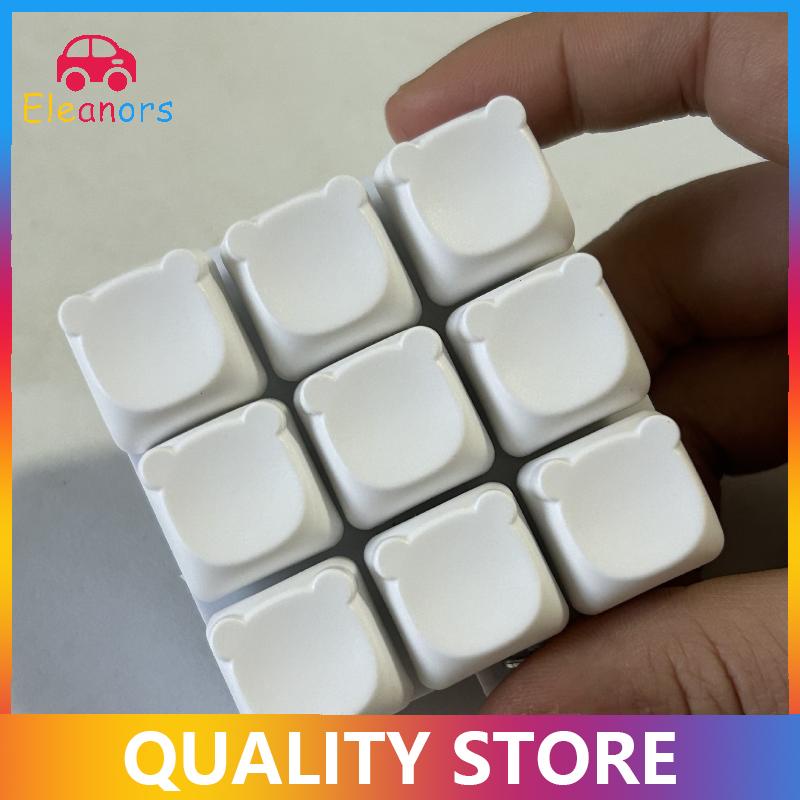 [Eleanor] 1pcs chàng trai cô gái chống căng thẳng ngón tay Bàn phím trò chơi Keychain ﻿không có ánh sáng giải nén 9 Bàn phím Đồ chơi chìa khóa cho người lớn Antistress đồ chơi - 2