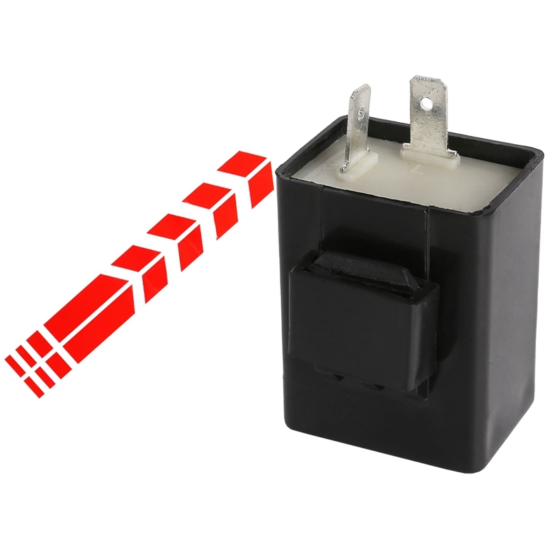 Relay for Flashing LED FLASHER of Motorcycle Scooter 12V with Professional 6Colors Motorbike Decoration Accessories