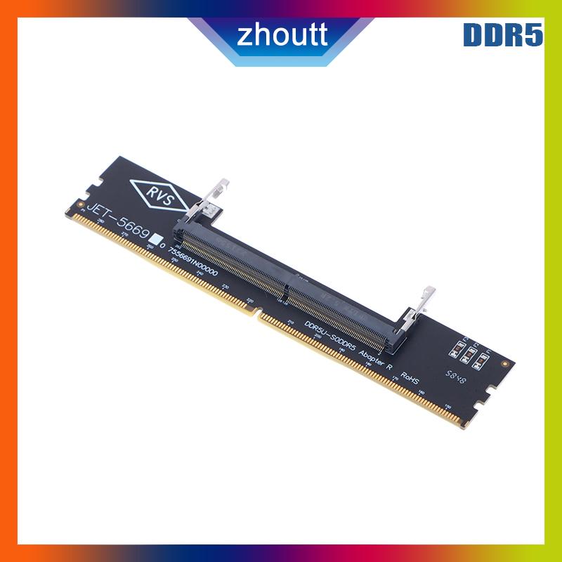 zhoutt DDR3 DDR4 DDR5 máy tính xách tay SO-DIMM để máy tính để bàn chuyển đổi thẻ chuyển đổi Bộ nhớ RAM kết nối bộ chuyển đổi - 4