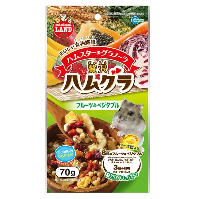 Marukan Granola With Fruit And Vegetable For Hamster 70g