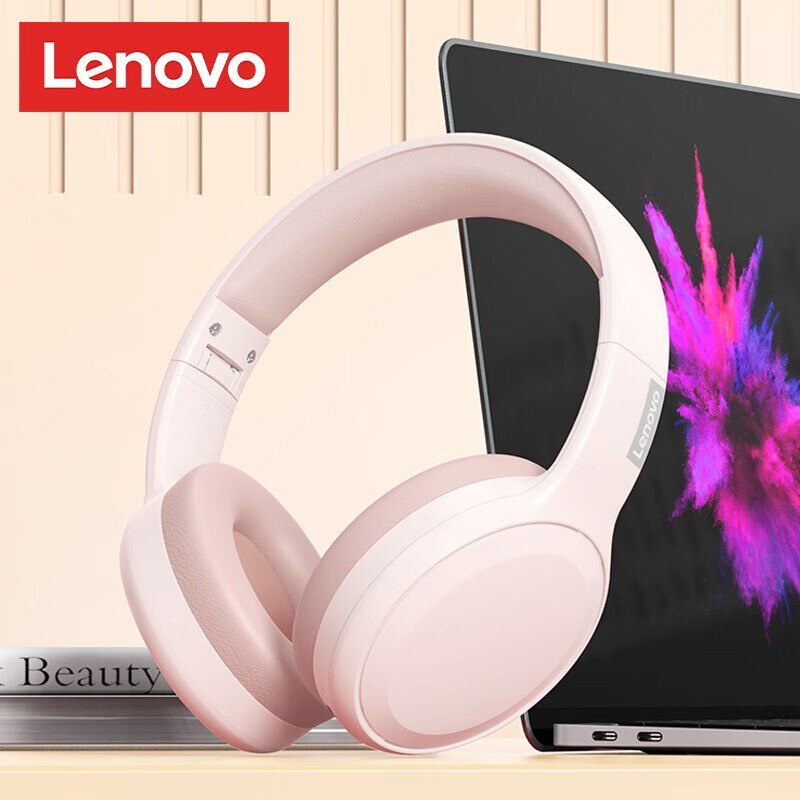 Lenovo Tai Nghe Chụp Tai bluetooth 5.3 th30 Không Dây 250mah Có Thể Gập Lại Kèm mic