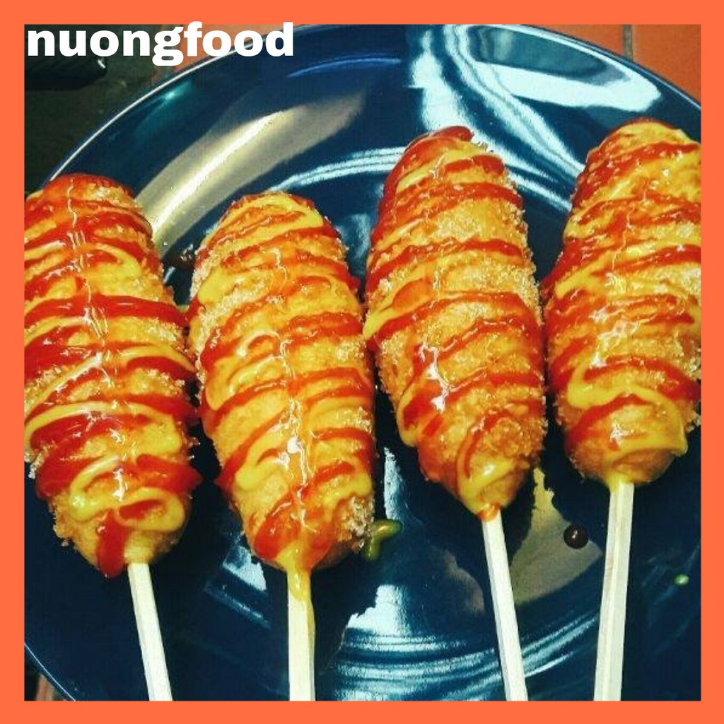 Hotdog Phô Mai gói 500g 8 cây ( cây lớn) (chỉ giao sài gòn) NUONGFOOD