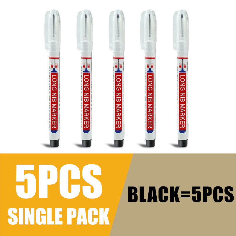 30PCS 20mm Waterproof Permanent Quick Drying Marker Pen Multifunctional Long Head Oily Metal Marker