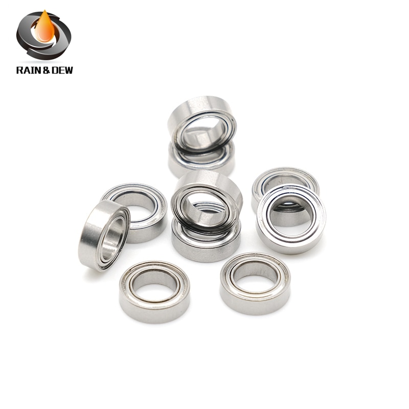 10 cái chất lượng Nhật Bản mang bi thép không gỉ thu nhỏ mang (thép không gỉ 440C) smr106zz 6*10*3 mét