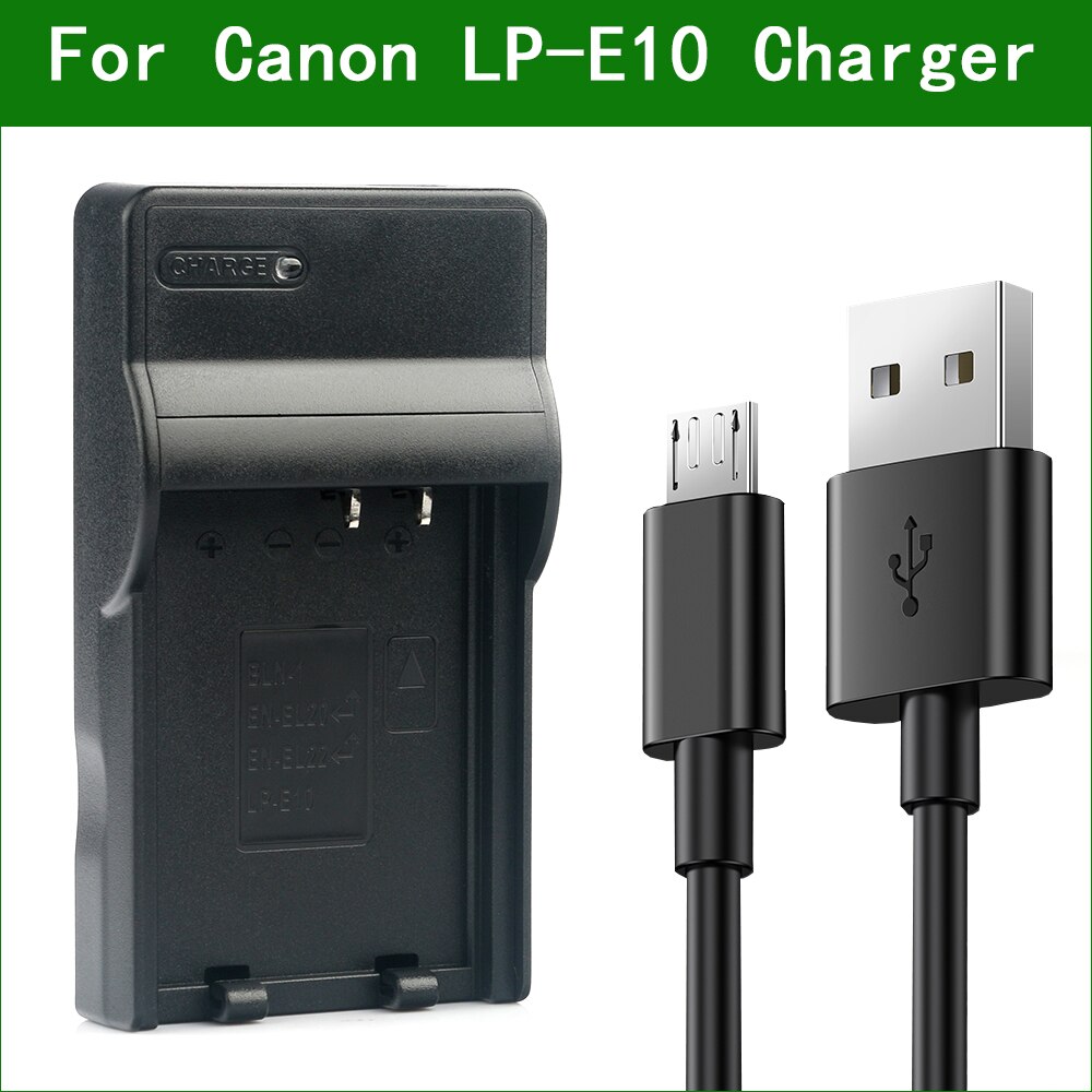 Lp-e10 lp e10 lc-e10 lc-e10n máy ảnh kỹ thuật số pin bộ sạc cho máy canon eos 1500d 2000d 3000d 4000d hôn x80 x90 rebel t7 t100
