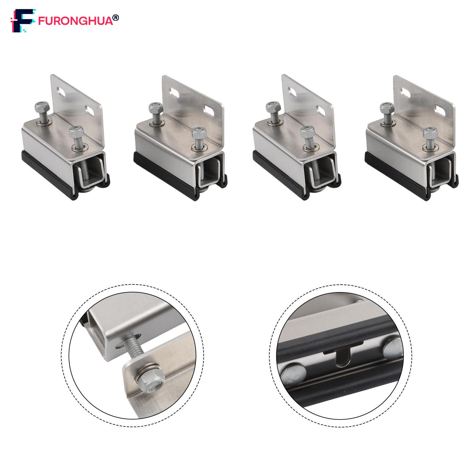 【FURONGHUA】 304 Stainless Steel Roof Rack Brackets Van Mount Kit Heavy Load Capacity 【New product】 ราคา 1,246 บาท*ส่งฟรี