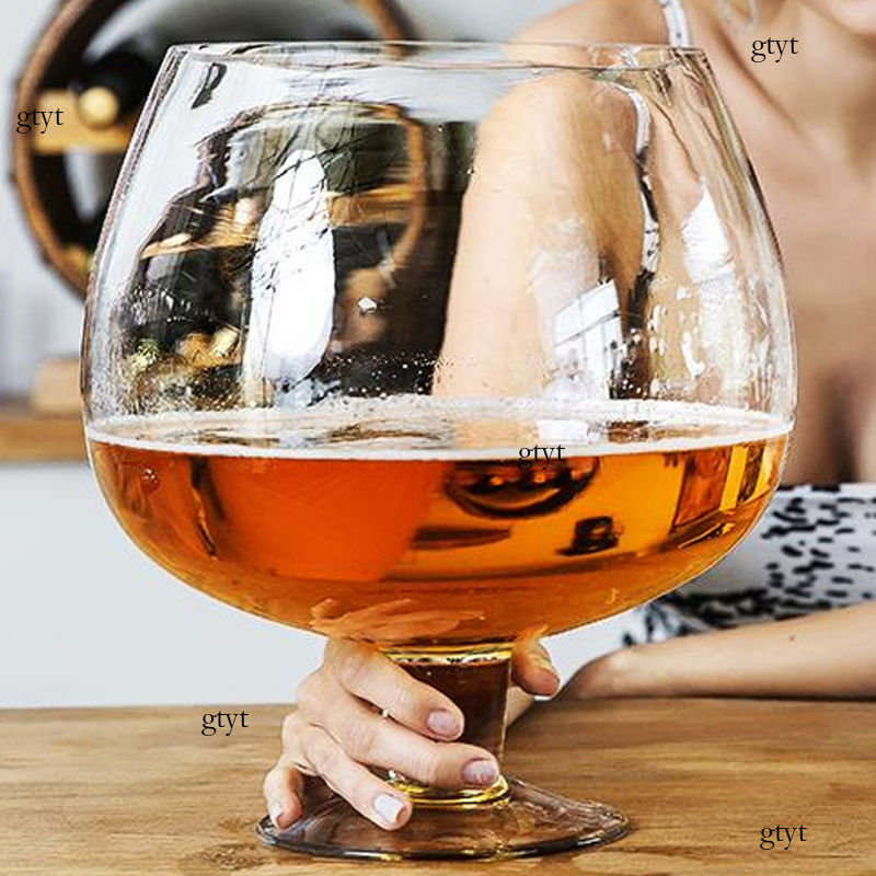 Bia khổng lồ cực lớn rượu vang đỏ Cốc cao, ly sức chứa lớn anh hùng cốc gtyt-cb