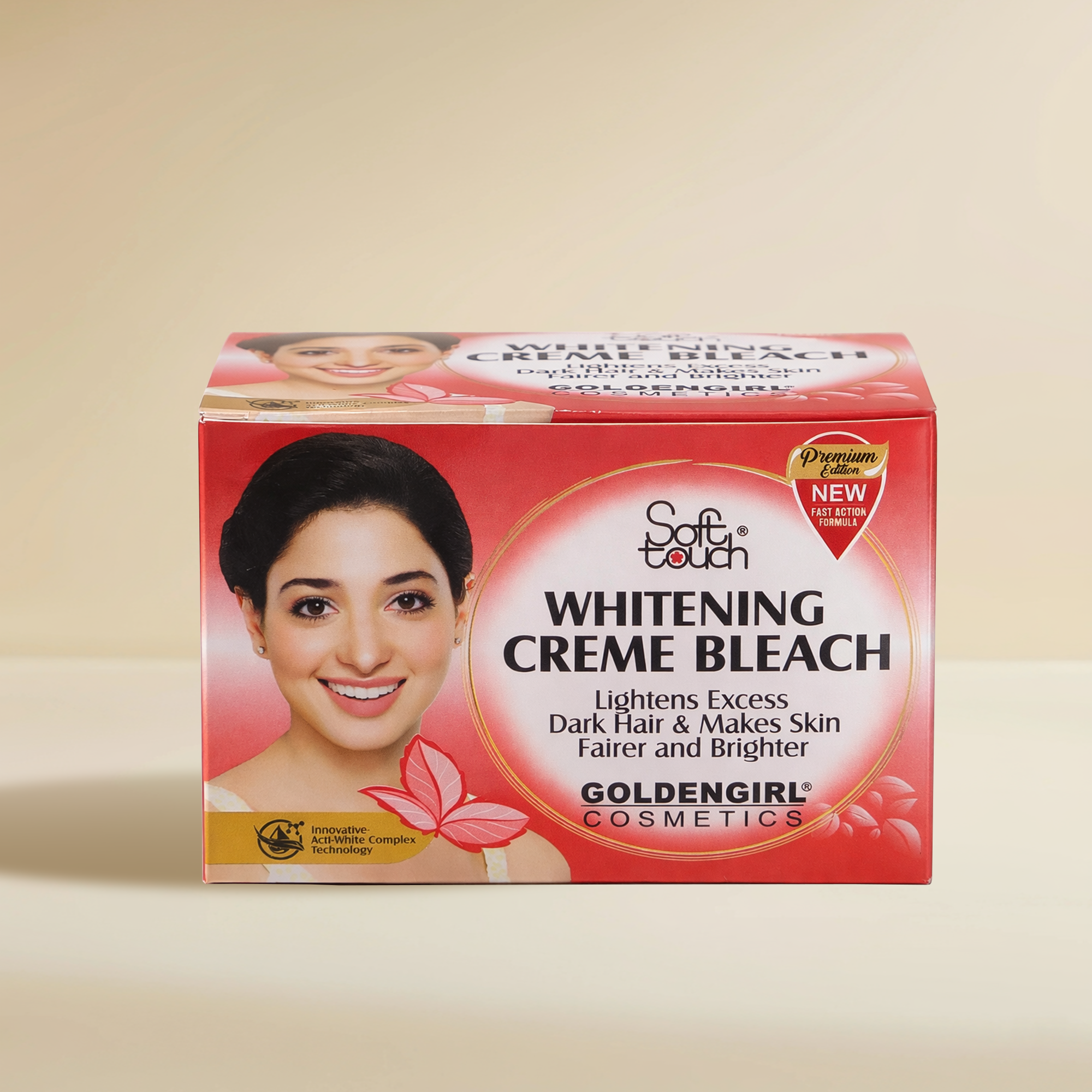 Soft Touch Glowing Creme Bleach | Body Moisturising Care | 42ml